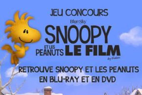 Blu-ray/DVD du dessin-animé "Snoopy et les peanuts"