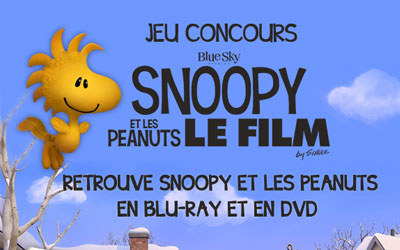 Blu-ray/DVD du dessin-animé "Snoopy et les peanuts"