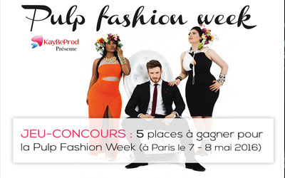 Invitations pour l'évènement "Pulp Fashion Week"