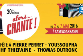 Invitations pour le festival "Alors on chante"