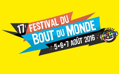 Invitations pour le festival "Bout Du Monde"