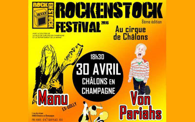 Invitations pour le festival "Rockenstock"