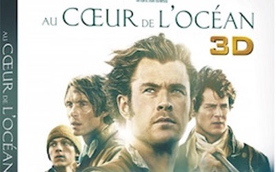 Blu-ray et DVD du film "Au coeur de l'océan"