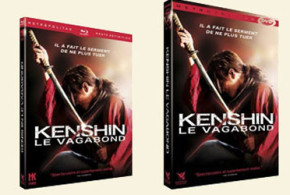 Blu-ray et DVD du film "Kenshin le Vagabond"