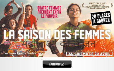 Places de cinéma pour le film "La Saison des Femmes"