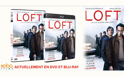Blu-Ray et DVD du film "Loft"