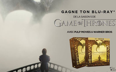 Blu-ray de la série "Game of Thrones - saison 5"