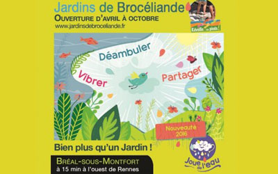 Invitations pour les Jardins de Brocéliande