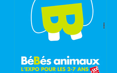 Invitations pour l'exposition "Bébés animaux"