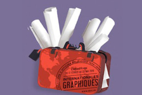 Invitations pour l'exposition "Internationales Graphiques"