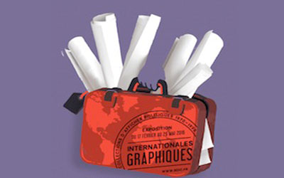 Invitations pour l'exposition "Internationales Graphiques"