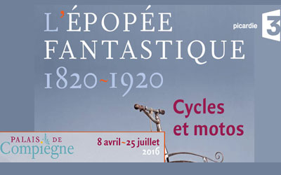 Invitations pour l'exposition "L'épopée fantastique 1820-1920