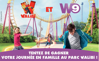 Billets d'entrée valables dans un des parcs Walibi