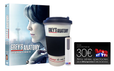 Coffret DVD de la série "Grey's Anatomy - saison 11"