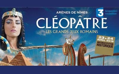 Invitations pour le spectacle "Cléopâtre"