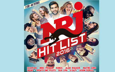 Albums CD de la compilation "NRJ Hit List 2016"