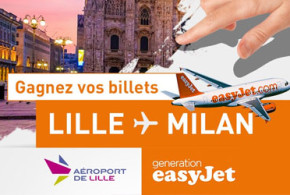 Billets d'avion A/R Lille / Milan