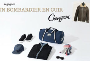 Blouson en cuir homme Chevignon