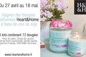 Bougies Heart & Home