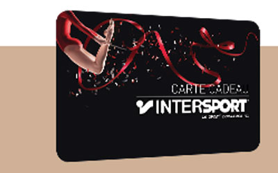 Cartes cadeau Intersport de 100 euros