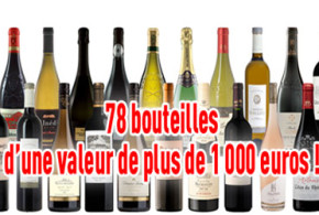 Cave de 78 bouteilles de vins