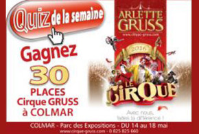 Invitations pour le Cirque Gruss