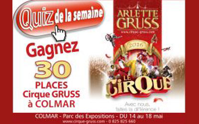 Invitations pour le Cirque Gruss