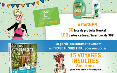 Coffrets Smartbox "Voyage insolite"