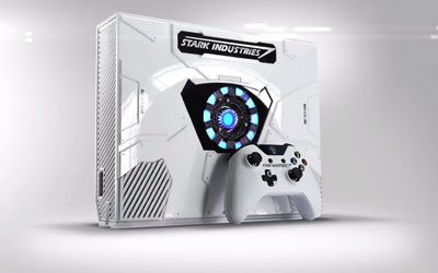 Console de jeux Xbox One édition "Tony Stark"