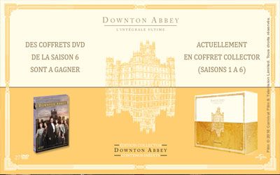 DVD de la série "Downton Abbey - saison 6"