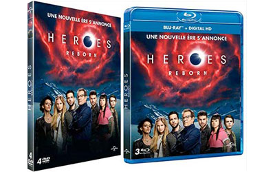 DVD de la série "Heroes Reborn - saison 1"