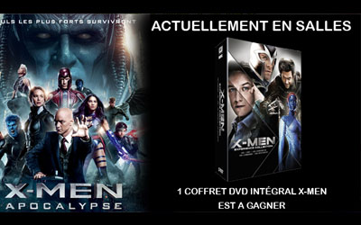 DVD de l'intégrale de la saga X-Men