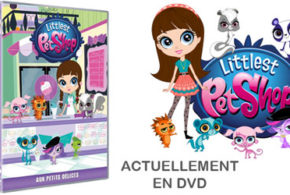 DVD du dessin-animé Littlest Pet Shop Aux Petits Délices