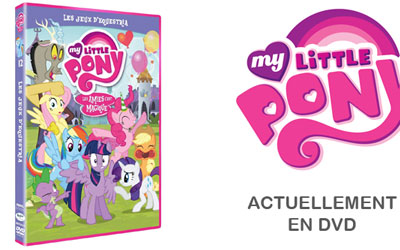 DVD du dessin-anime My Little Pony Les Jeux dEquestria