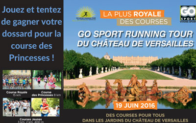 Dossard pour la course des Princesses