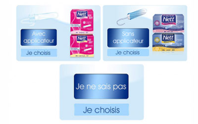 Echantillon gratuit de tampons Nett