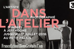 Entrées pour l'exposition "Dans l'atelier, l'artiste photographiée"