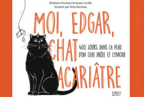 Livres Moi, Edgar, chat acariâtre