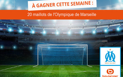Maillots de foot de l'Olympique de Marseille