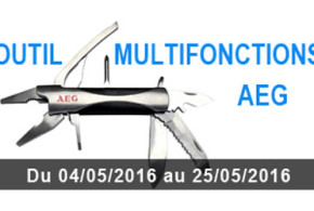 Outil multifonctions AEG