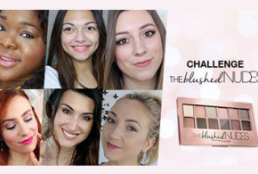 Palettes de maquillage "The Blushed Nudes"