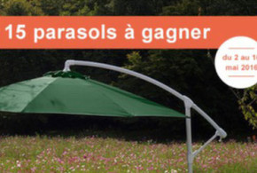 Parasol déporté