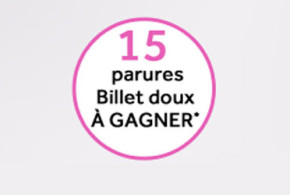 Parures de lingerie "Billet Doux"