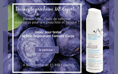 Produits de soins Saint-Gervais Mont Blanc