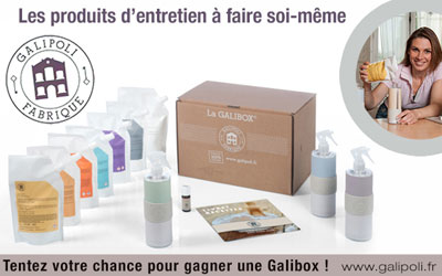 Produits d'entretiens à faire soi-même Galibox