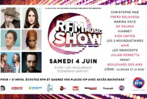 Invitations VIP pour le "RFM Music Show 2016"