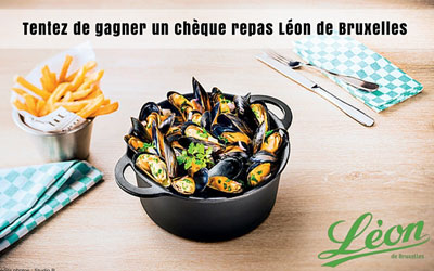 Repas dans les restaurants Léon de Bruxelles