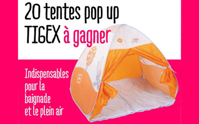 Tentes pop up Tigex