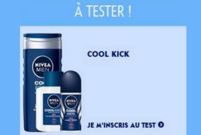 Test de produit, Gamme Cool Kick Nivea