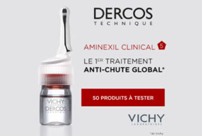 Test produit, Aminexil Clinical 5 Dercos
